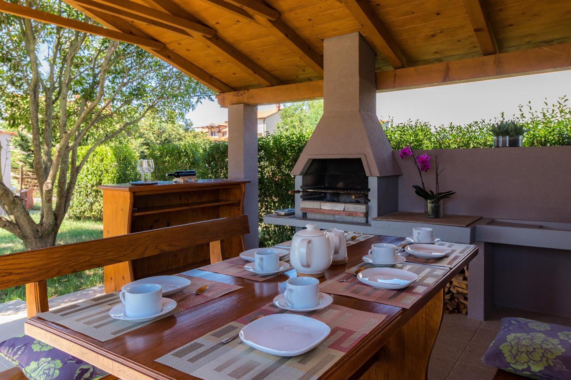 Villa Roma Near Pula For 6 People With Private Pool Jadreski Екстер'єр фото